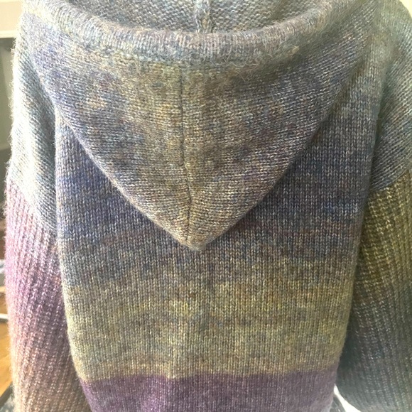 BB Dakota LN Hooded sweater multi colored size Medium - Picture 2 of 6